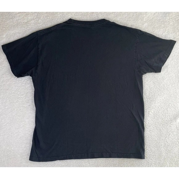 Billabong Shirt Mens Large Black Short Sleeve Surf Logo Graphic California Beach - Picture 2 of 8